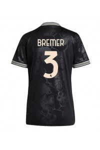 Juventus Gleison Bremer #3 Jalkapallovaatteet Naisten Kolmaspaita 2025-26 Lyhythihainen